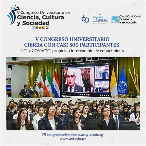 Con Casi 800 Participantes Cierra El V Congreso Universitario En