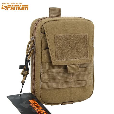 Excelente Bolsa Elite Spanker T Tica Militar Verde Edc Bolsas Molle