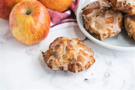 Air Fryer Apple Fritters The Produce Moms