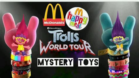 McDonald S Happy Meal Trolls World Tour Mystery Toys YouTube