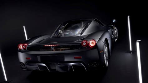 Factory Matte Black Ferrari Enzo Heads To Auction