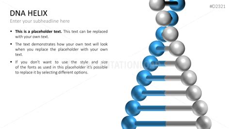 Dna Double Helix Powerpoint Templates Presentationload