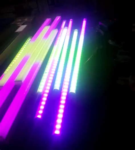 Dmx 512 Rgb Full Color 5050 Smd 48leds Led Pixel Tube 0 5m 1m Dmx