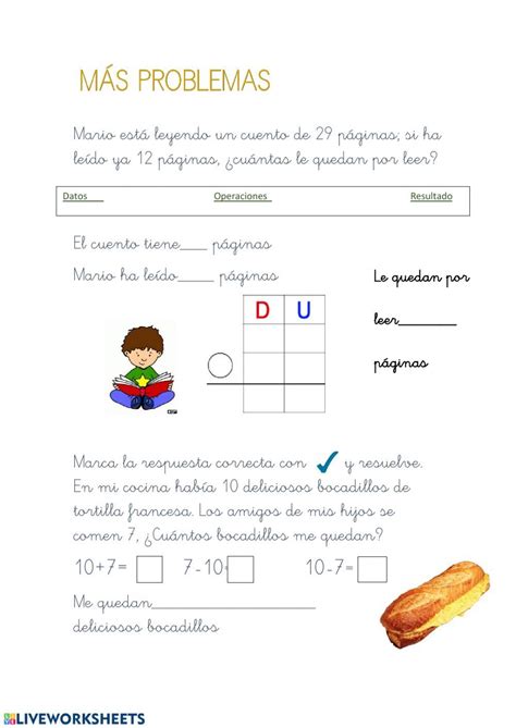 Cuaderno De Ejercicios Problemas De Sumas Sumas Y Restas Llevando Y