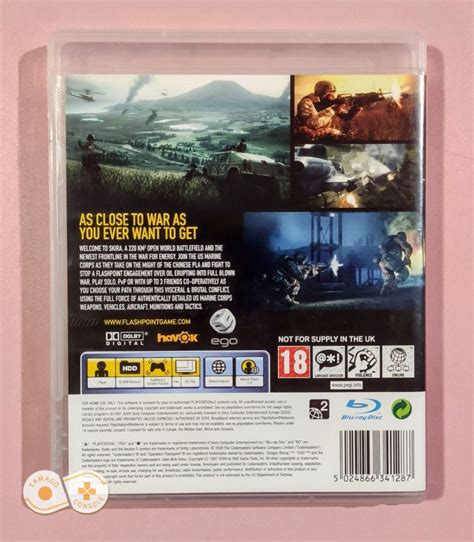 Operation Flashpoint Dragon Rising Ps3 Game English Language