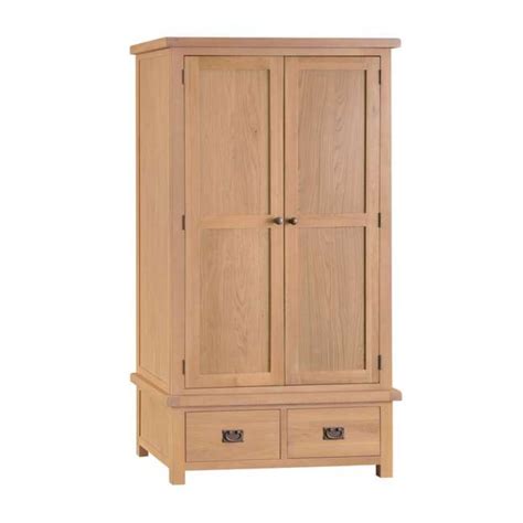 Oldbury Oak Gents Double Wardrobe Sussex