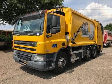 DAF CF 75 250 6X2 EEV GEESINK GPM111 Garbage Truck For Sale Netherlands