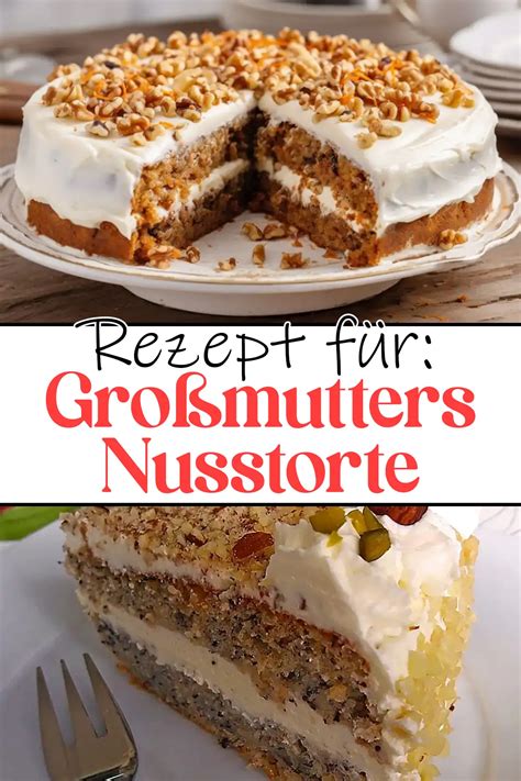 Nusstorte Großmutters Rezept Schnelle Und Einfache Rezepte