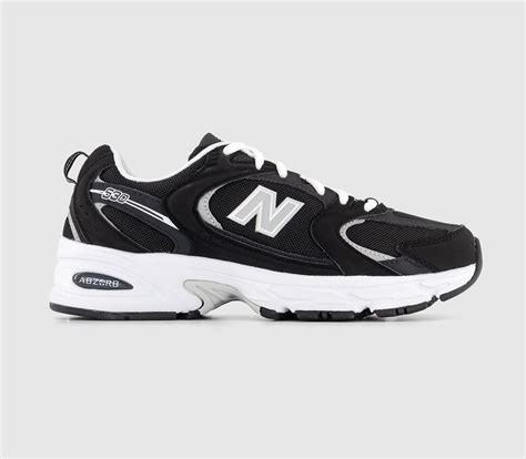 New Balance Mr530 Trainers Phantom Black Silver White Unisex Sports