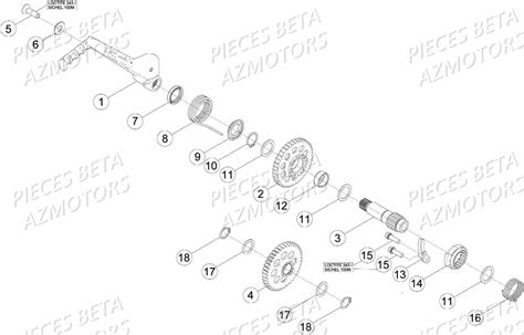 Pièces Beta RR 4T 350 Enduro 2017 pièces BETA neuves d origine