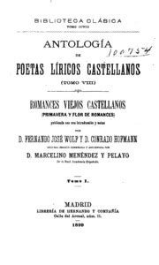 Antolog A De Poetas L Ricos Castellanos Desde La Formaci N Del Idioma