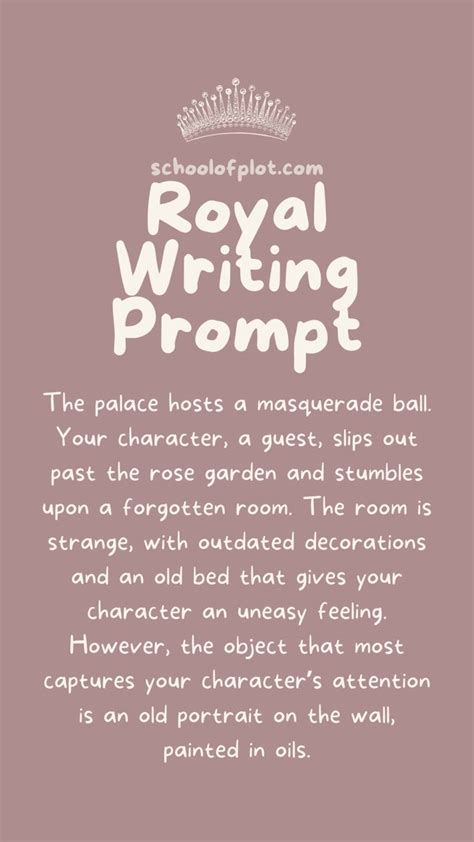 Royal Fantasy Writing Prompt Prince Princess Romance Book Idea