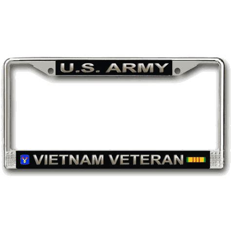 Us Army Th Infantry Brigade Vietnam Veteran License Plate Frame