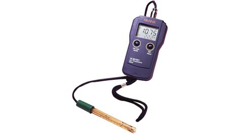 HI991001 Hanna PH Meter 2 16 PH 5 80C Distrelec