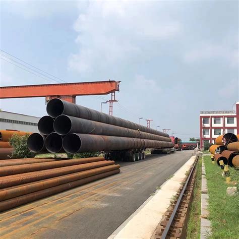 China Double Sided Submerged Arc Welded Spiral Steel Pipe Suppliers