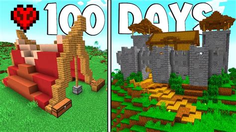 I Survived 100 Days Of Hardcore Minecraft Full Movie YouTube