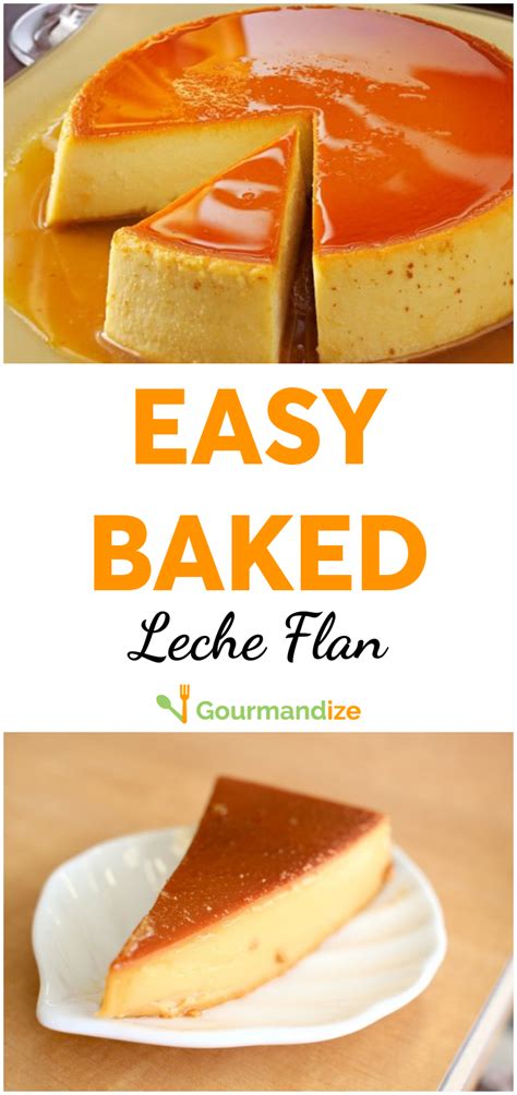 Easy Baked Leche Flan Recipe