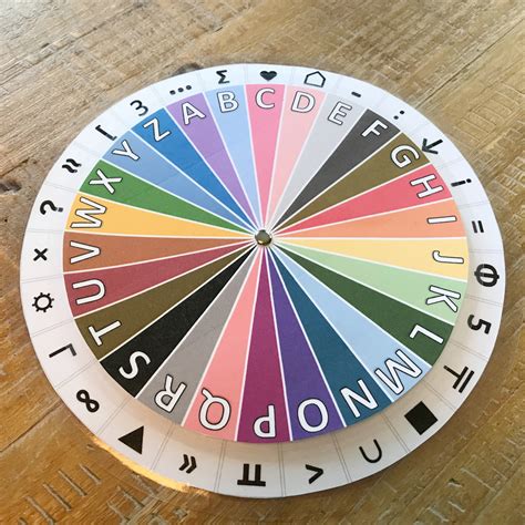 Decoder Wheel Printable Secret Codes For Kids Cypher Etsy Canada