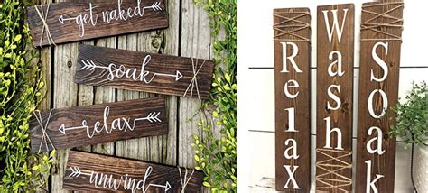 Add Rustic Style To Your Walls With Farmhouse Wood Signs - Farmhouse Goals