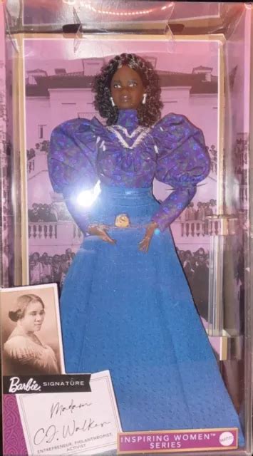 MATTEL 2022 SIGNATURE Barbie Inspiring Women Madam C J Walker Doll