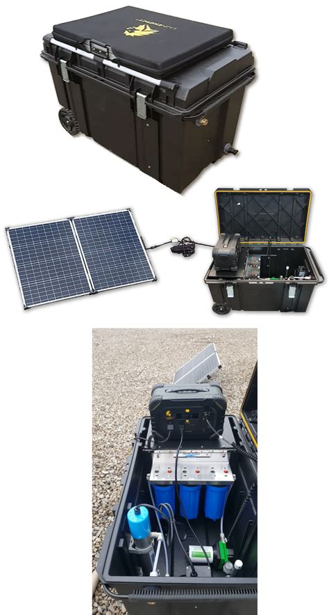 Wyckomar Water Purification Products UV 250 System Solar Powered