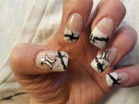 2013 Hurley Barbed Wire Country Nails Nails Nail Designs