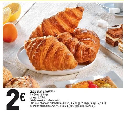 Promo Croissants Aop Chez E Leclerc