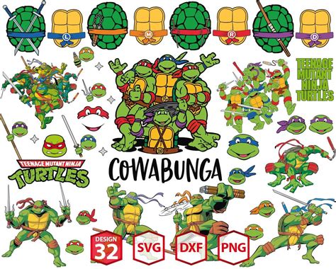 Teenage Mutant Ninja Turtles Svg UPP351 UPPLOP Graphics Resources