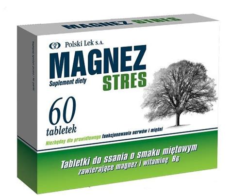 MAGNEZ STRES 60 Tabletek Cena I Opinie Apteka Internetowa Zawiszy