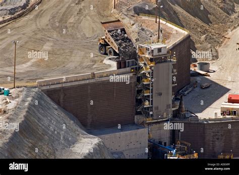 Kennecott Crusher Copper Mine Utah Stock Photo 7581678 Alamy