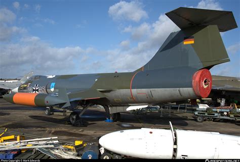 22 35 German Air Force Lockheed F 104 Starfighter Photo By Mark Edwards