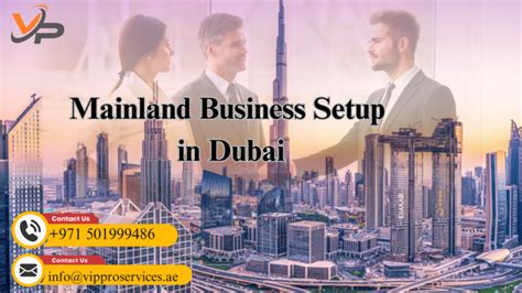 Step By Step Guide For Mainland Business Setup In Dubai UAE