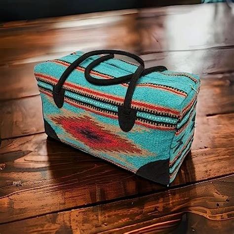 Southwestern Large Weekender Travel Bag Western Duffle Bag Boho Travel