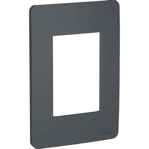 Placa 3 Modulos Orión Stellar Black Schneider Gobantes cl