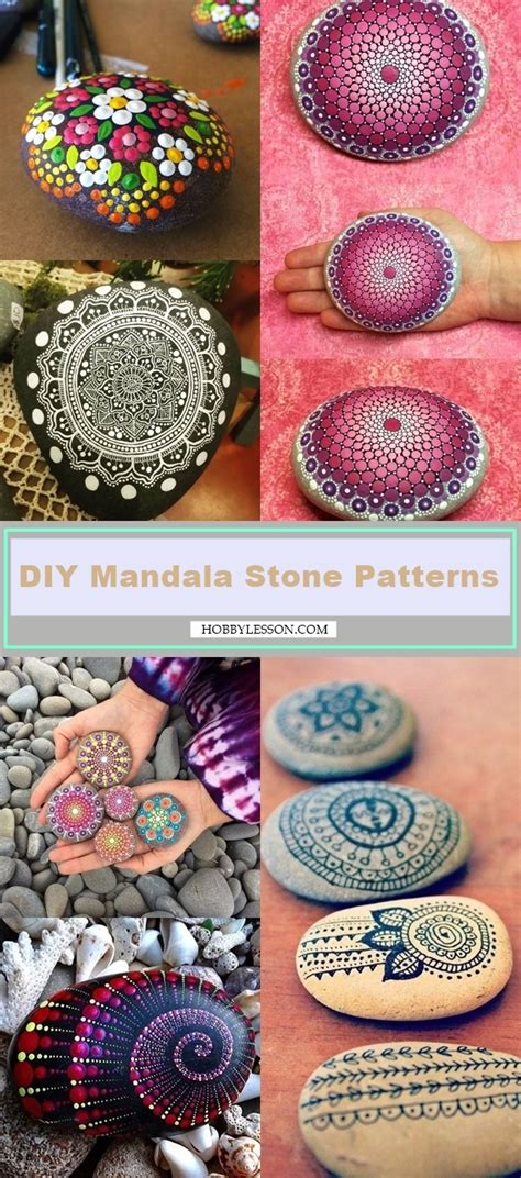 Diy Mandala Stone Patterns For Random Awesomeness