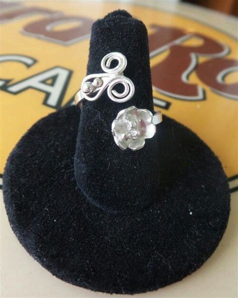 sterling silver adjustable ring