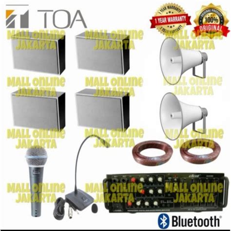 Jual Paket SoundSystem Toa Masjid Speaker Indoor Outdoor Masjid