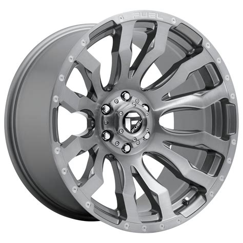 D69318908450 18x9 D693 BLITZ PLATINUM Fuel Wheels In 6x139 7 1 Offset