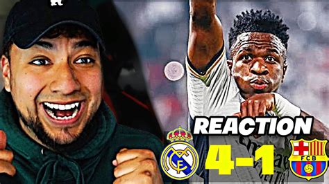 Reaction Real Madrid Humiliates Barca To Win The Spanish