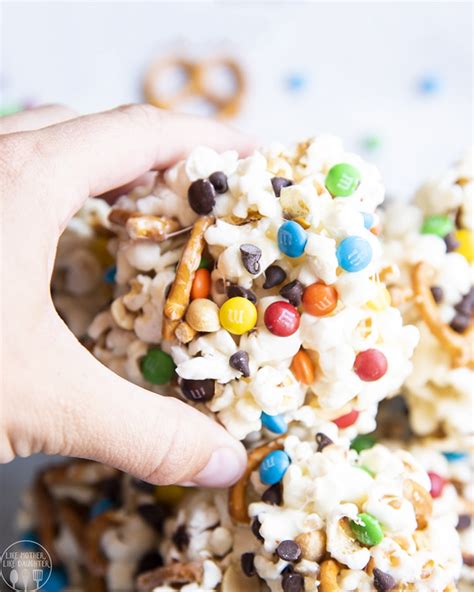 Sweet And Salty Popcorn Balls Like Mother Like Daughter