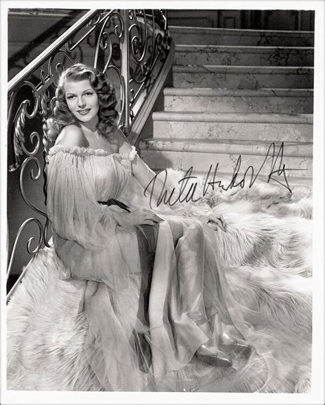 Rita Hayworth Autograph Click For Full Image Best Movie Posters