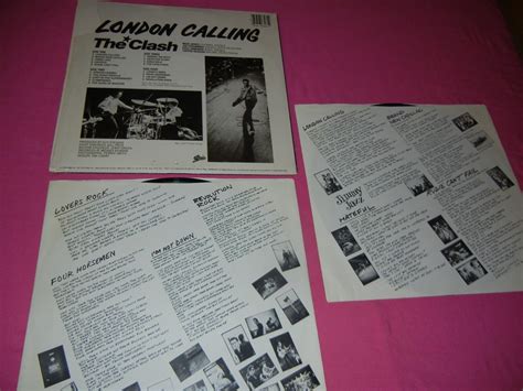 London Calling The Clash Epic Xlp E Shrink Wrap W Hype