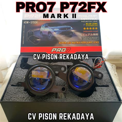 Jual Foglamp Biled Projie Matrix Pro P Fx Mark Blue Lens W