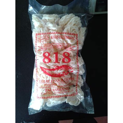 Jual Kerupuk Ikan 818 Keriting Mawar Besar 1kg Asli Palembang