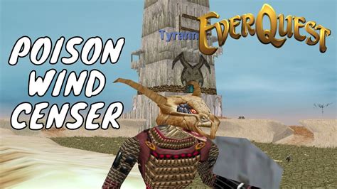 Everquest P99 Green Iksar Shaman Ep3 Poison Wind Censer Youtube