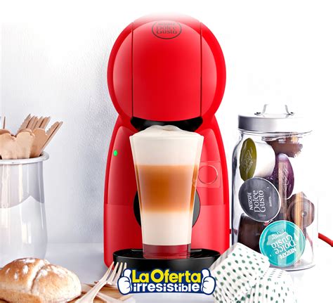 Cafetera DOLCE GUSTO Piccolo XS 2 Tazas Latte Macchiato Porta