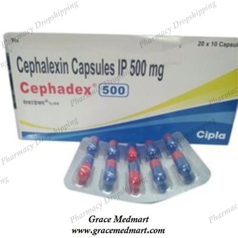 Cephadex 500 Mg Capsules Ingredients Cephalexin At Best Price In