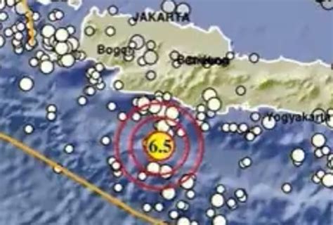 Breaking News Gempa Bumi Magnitudo 59 Guncang Banten Terasa Sampai