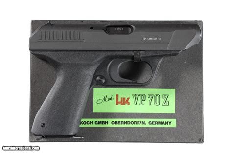 Heckler Koch VP70Z Pistol 9mm