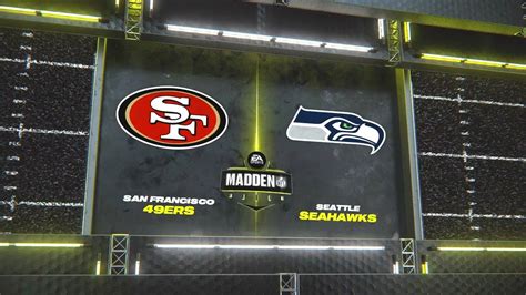 Madden NFL 24 San Francisco 49ers Vs Seattle Seahawks Simulation Week